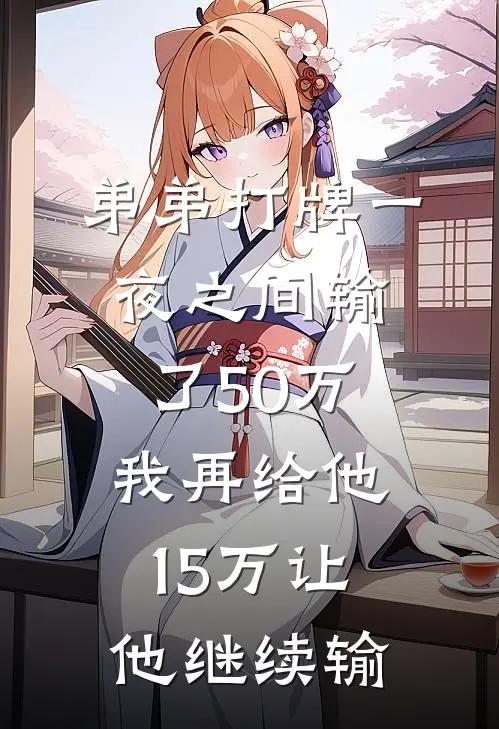 弟弟打牌一夜之间输了50万，我再给他15万让他继续输