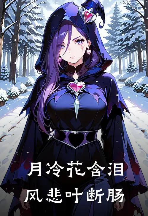 月冷花含泪，风悲叶断肠