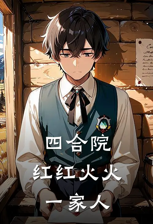 四合院，红红火火一家人