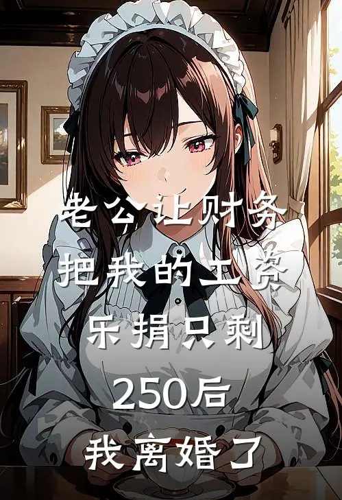 老公让财务把我的工资乐捐只剩250后，我离婚了