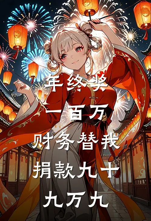 年终奖一百万，财务替我捐款九十九万九
