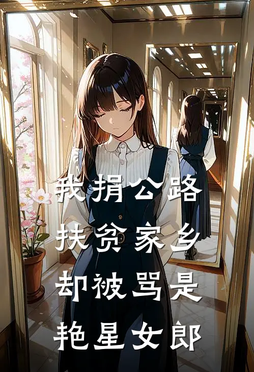 我捐公路扶贫家乡，却被骂是艳星女郎