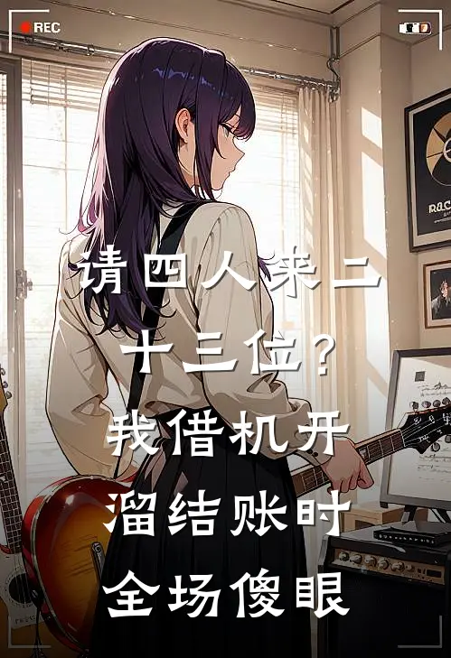 请四人来二十三位？我借机开溜，结账时全场傻眼