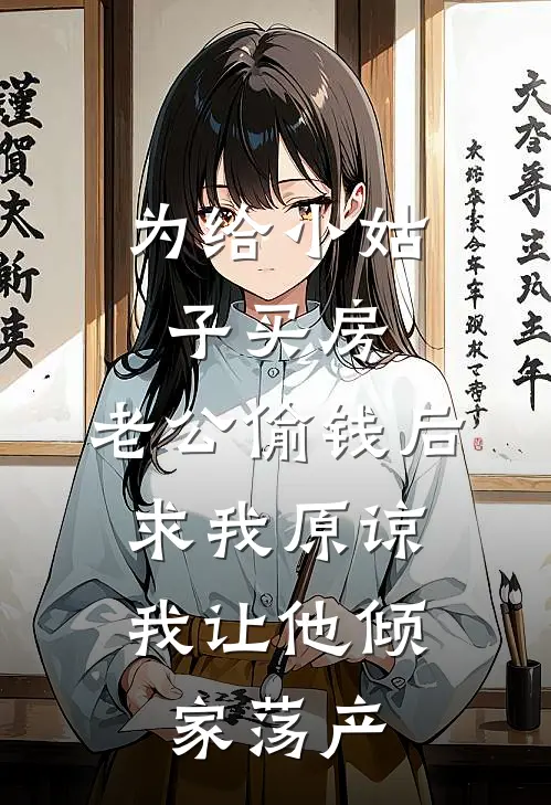 为给小姑子买房，老公偷钱后求我原谅，我让他倾家荡产