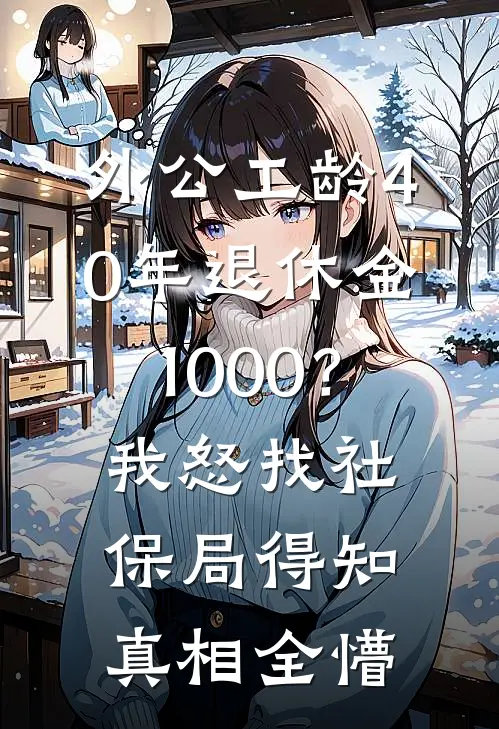 外公工龄40年退休金1000？我怒找社保局，得知真相全懵
